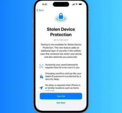 深泽苹果授权维修店分享被盗设备保护功能开启方法 