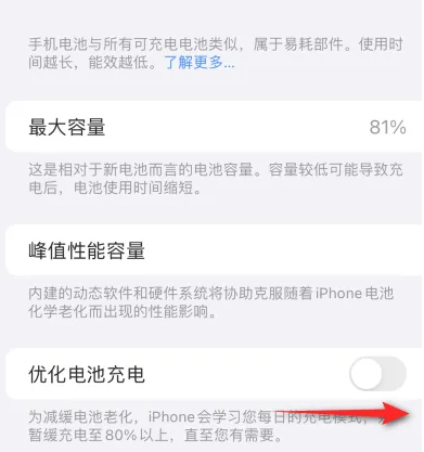 深泽苹果15维修分享iPhone15充电到80%就充不进电了怎么办 