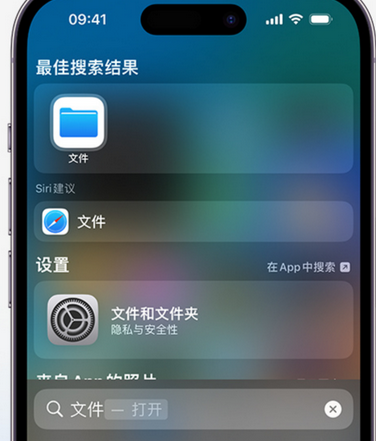 深泽apple维修中心分享iPhone文件应用中存储和找到下载文件 