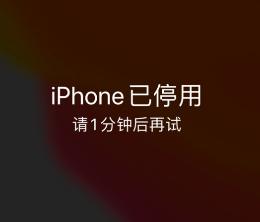 深泽苹果手机维修分享:iPhone 显示“不可用”或“已停用”怎么办？还能保留数据吗？ 