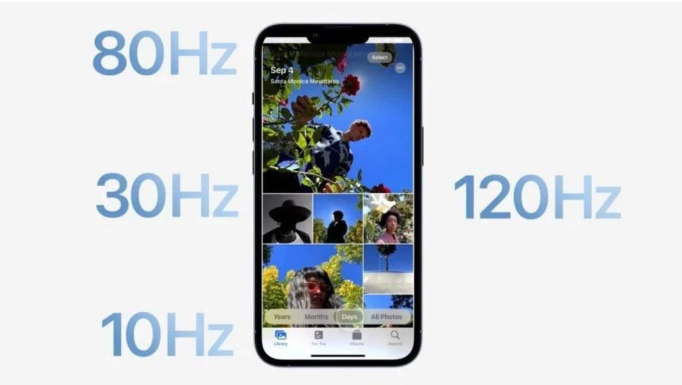 深泽苹果14维修分享iPhone 14有高刷吗 