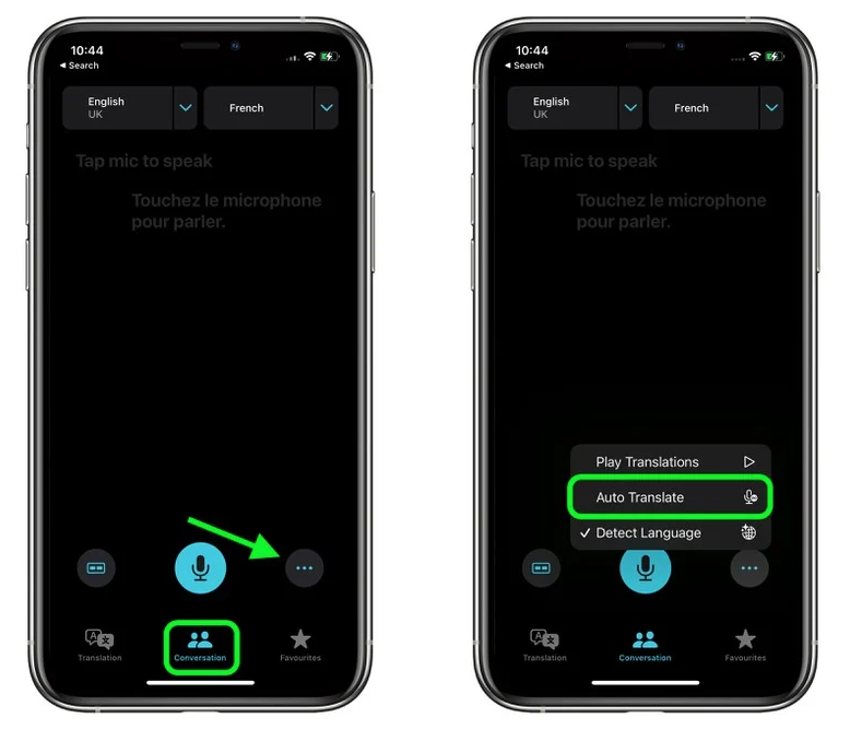 深泽苹果手机维修分享iOS 15 “翻译” App 新改进 