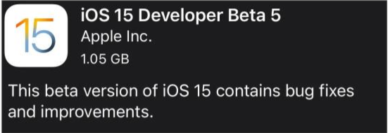 深泽苹果手机维修分享如何升级到iOS15.0 beta5 